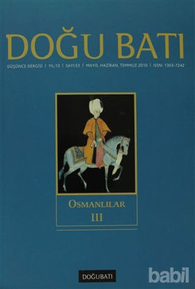 Picture of Doğu Batı Düşünce Dergisi Sayı: 53 Osmanlılıar 3
