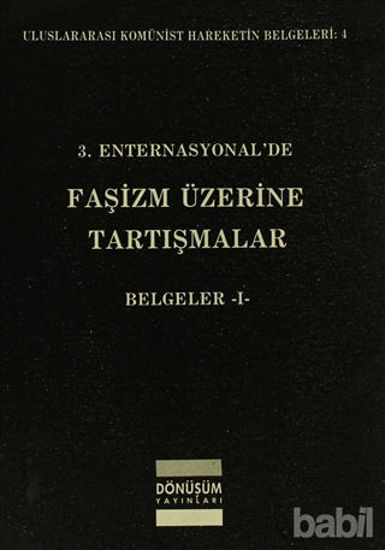 Picture of 3. Enternasyonal’de Faşizm Üzerine Tartışmalar Belgeler 1