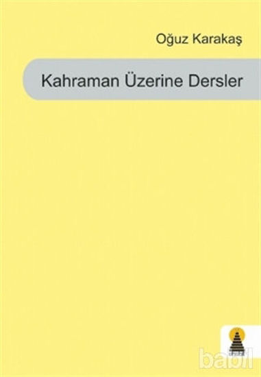 Picture of Kahraman Üzerine Dersler