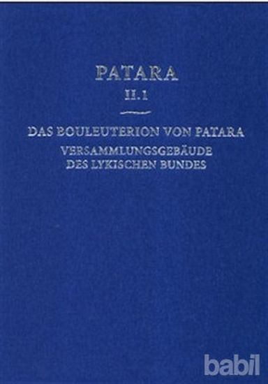 Picture of Patara 2.1 Das Bouleuterion Von Patara. Versammlungsgebaeude Des Lykischen Bundes