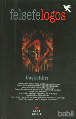 Picture of Felsefelogos Sayı: 39 2010/2