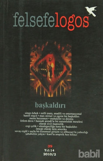 Picture of Felsefelogos Sayı: 39 2010/2