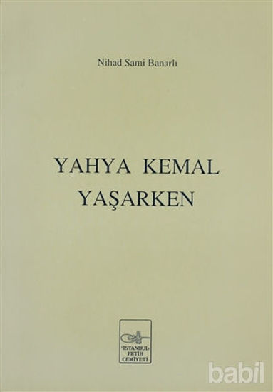 Picture of Yahya Kemal Yaşarken