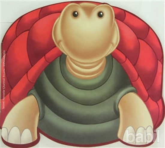 Picture of Sevimli Hayvanlar Çıkartmalı Boyama - Kaplumbağa