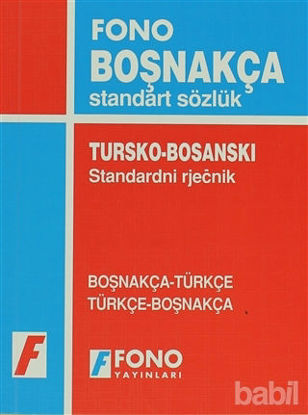 Picture of Boşnakça / Türkçe - Türkçe / Boşnakça Standart Sözlük