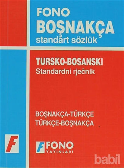 Picture of Boşnakça / Türkçe - Türkçe / Boşnakça Standart Sözlük