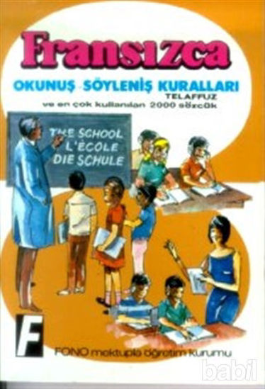 Picture of Fransızca Okunuş - Söyleniş Kuralları