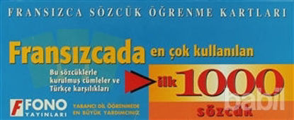 Picture of Fransızcada İlk 1000 Sözcük Kartları