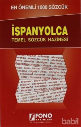 Picture of İspanyolcada En Önemli 1000 Sözcük