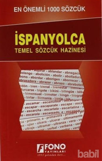 Picture of İspanyolcada En Önemli 1000 Sözcük