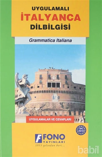 Picture of Uygulamalı İtalyanca Dilbilgisi