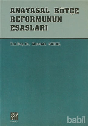 Picture of Anayasal Bütçe Reformunun Esasları