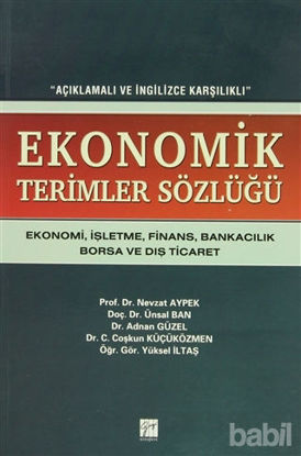 Picture of Ekonomik Terimler Sözlüğü