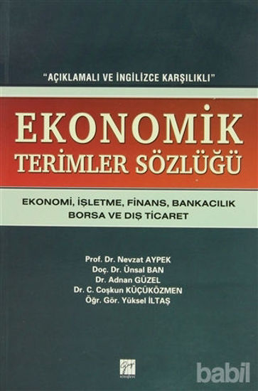 Picture of Ekonomik Terimler Sözlüğü