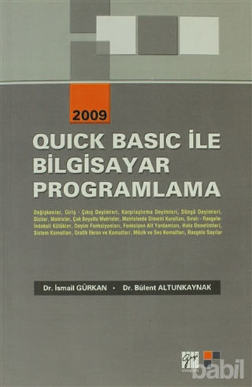 Picture of Quick Basic ile Bilgisayar Programlama