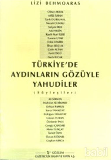 Picture of Türkiye’de Aydınların Gözüyle Yahudiler (Söyleşiler)