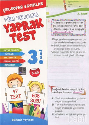 Picture of 3. Sınıf Tüm Dersler Yaprak Test