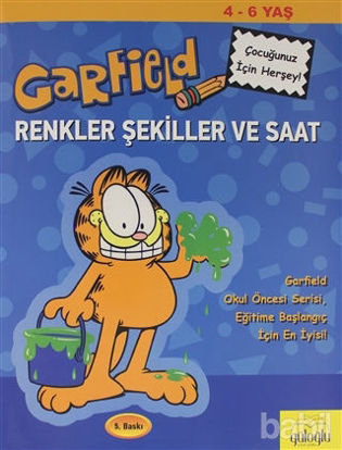 Picture of Garfield - Renkler Şekiller ve Saat