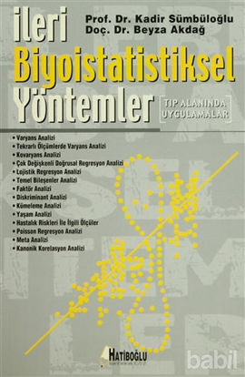 Picture of İleri Biyoistatistiksel Yöntemler