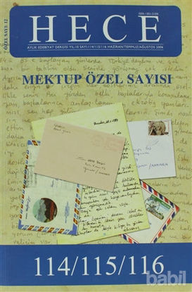 Picture of Hece Aylık Edebiyat Dergisi  Mektup Özel Sayı Sayısı: 12 - 114 / 115 / 116 (Ciltsiz)