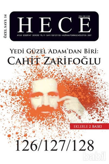 Picture of Hece Aylık Edebiyat Dergisi Cahit Zarifoğlu Özel Sayısı: 14 - 126/127/128 (Ciltsiz)