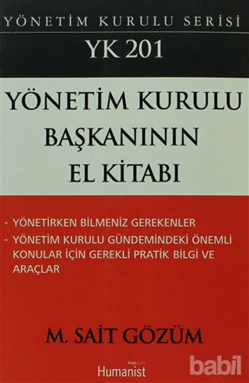 Picture of Yönetim Kurulu Başkanının El Kitabı