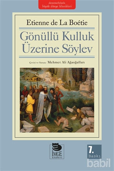 Picture of Gönüllü Kulluk Üzerine Söylev