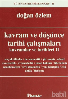Picture of Kavram ve Düşünce Tarihi Çalışmaları Kavramlar ve Tarihleri 2