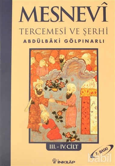 Picture of Mesnevi Tercemesi ve Şerhi Cilt: 3-4