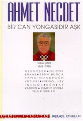 Picture of Bir Can Yongasıdır Aşk Toplu Şiirler 1948-1998 (Uzuneşek / Ne Çok Enkaz / Sana Bunca Yangından / Gün Yüzleri / İnegöl Hey İnegöl / Kün / Ay Kasidesi / Zümrüt Longa / Ek: İlk Şiirler)