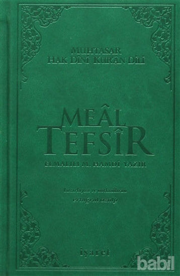Picture of Meal Tefsir - Muhtasar Hak Dini Kur’an Dili (Yeşil Renk)