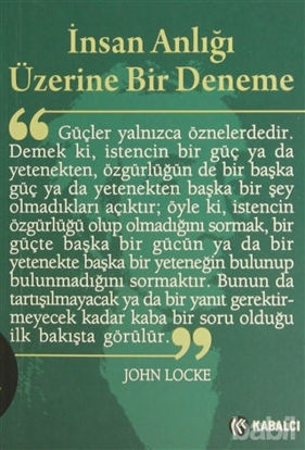 Picture of İnsan Anlığı Üzerine Bir Deneme