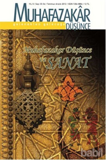 Picture of Muhafazakar Düşünce Dergisi Sayı: 33-34 Yıl: 9 Temmuz-Aralık 2012