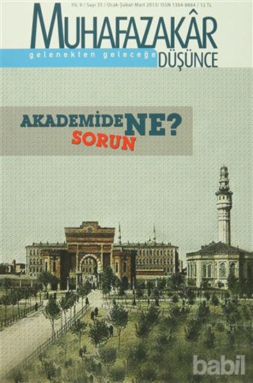 Picture of Muhafazakar Düşünce Dergisi Sayı: 35 Yıl: 9 Ocak-Şubat-Mart 2013