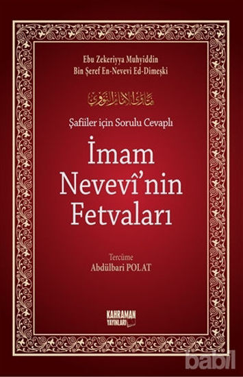 Picture of Şafiiler İçin Sorulu Cevaplı İmam Nevevi’nin Fetvaları
