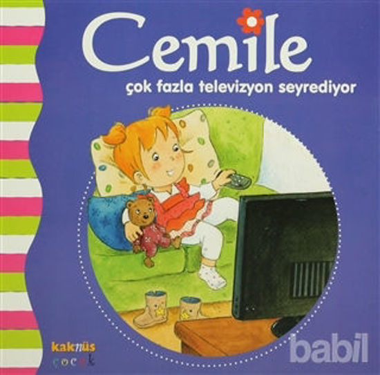 Picture of Cemile Çok Fazla Televizyon Seyrediyor