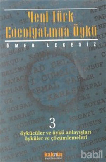 Picture of Yeni Türk Edebiyatında Öykü - 3