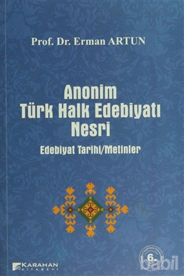 Picture of Anonim Türk Halk Edebiyatı Nesri