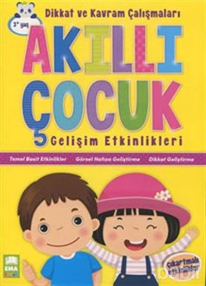 Picture of Akıllı Çocuk Dikkat ve Kavram Çalışmaları Gelişim Etkinlikleri (3  Yaş)