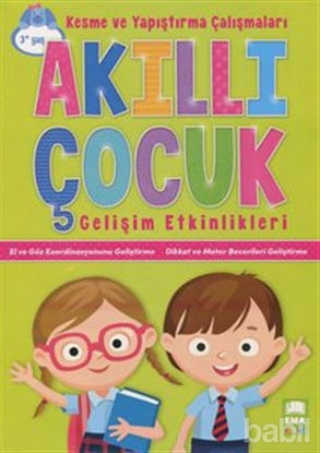 Picture of Akıllı Çocuk Kesme ve Yapıştırma Çalışmaları Gelişim Etkinlikleri (3  Yaş)