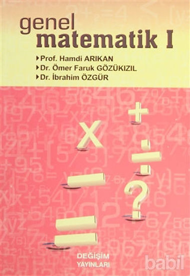 Picture of Genel Matematik 1