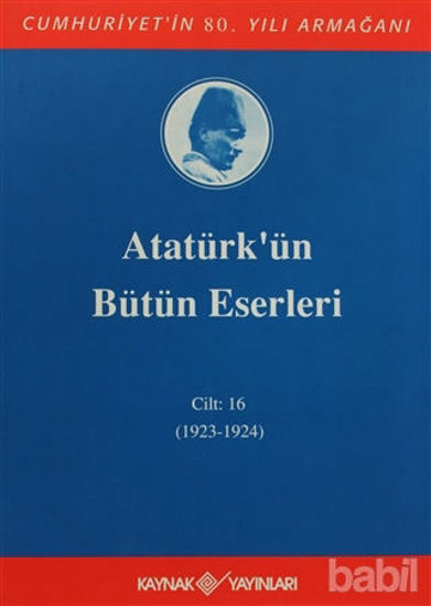 Picture of Atatürk'ün Bütün Eserleri Cilt: 16 (1923 - 1924)