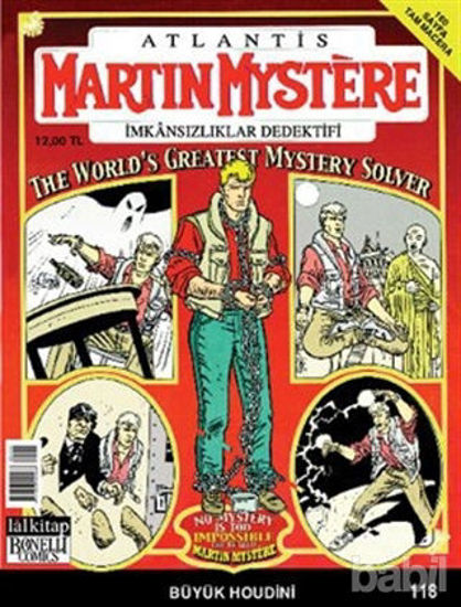 Picture of Martin Mystere İmkansızlar Dedektifi Sayı: 118 Büyük Houdini