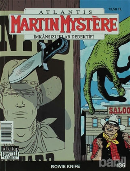 Picture of Martin Mystere İmkansızlıklar Dedektifi Sayı: 136 Bowie Knife
