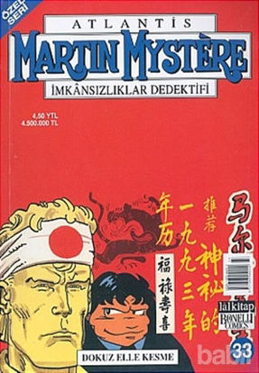 Picture of Martin Mystere Özel Seri Sayı: 33 Dokuz Elle Kesme Atlantis İmkansızlıklar Dedektifi