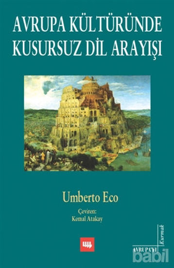 Picture of Avrupa Kültüründe Kusursuz Dil Arayışı