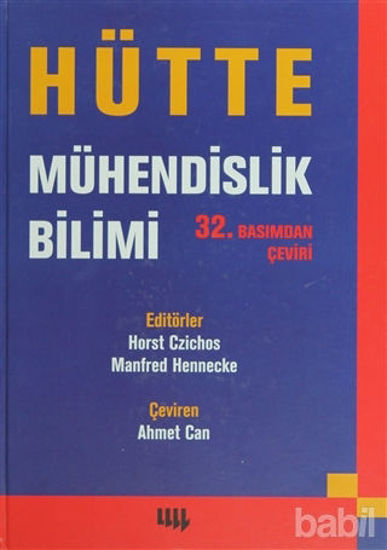 Picture of Hütte: Mühendislik Bilimi