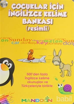 Picture of Çocuklar İçin İngilizce Kelime Bankası (Resimli)