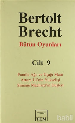 Picture of Bertolt Brecht Bütün Oyunları Cilt 9