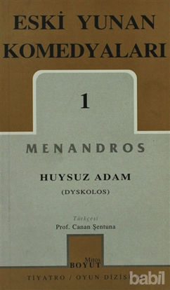 Picture of Eski Yunan Komedyaları 1 Huysuz Adam  (Dyskolos)